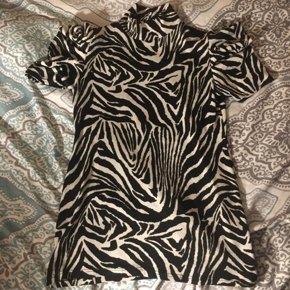 Zebra Printed Shirt